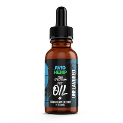 CBD Oil 150mg Unflavored Avid Hemp