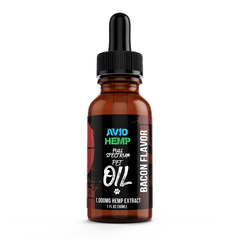 CBDPetOil bacon 1.000mg AvidHemp 2 1